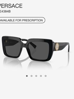 Versace Black Sunglasses